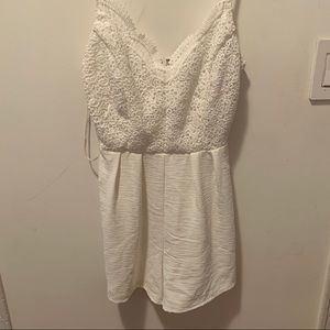 CUTE WHITE ROMPER